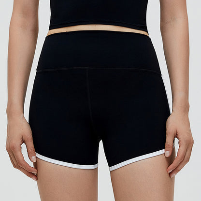 High Waisted Women's Yoga Shorts for Comfortable Outdoor Wear Lifted Butt Quick Dry for Running and Fitness Activities